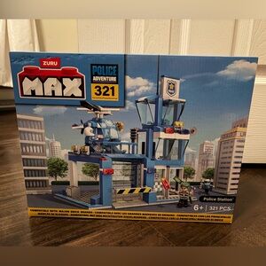 Max Police Adventure Building Set
